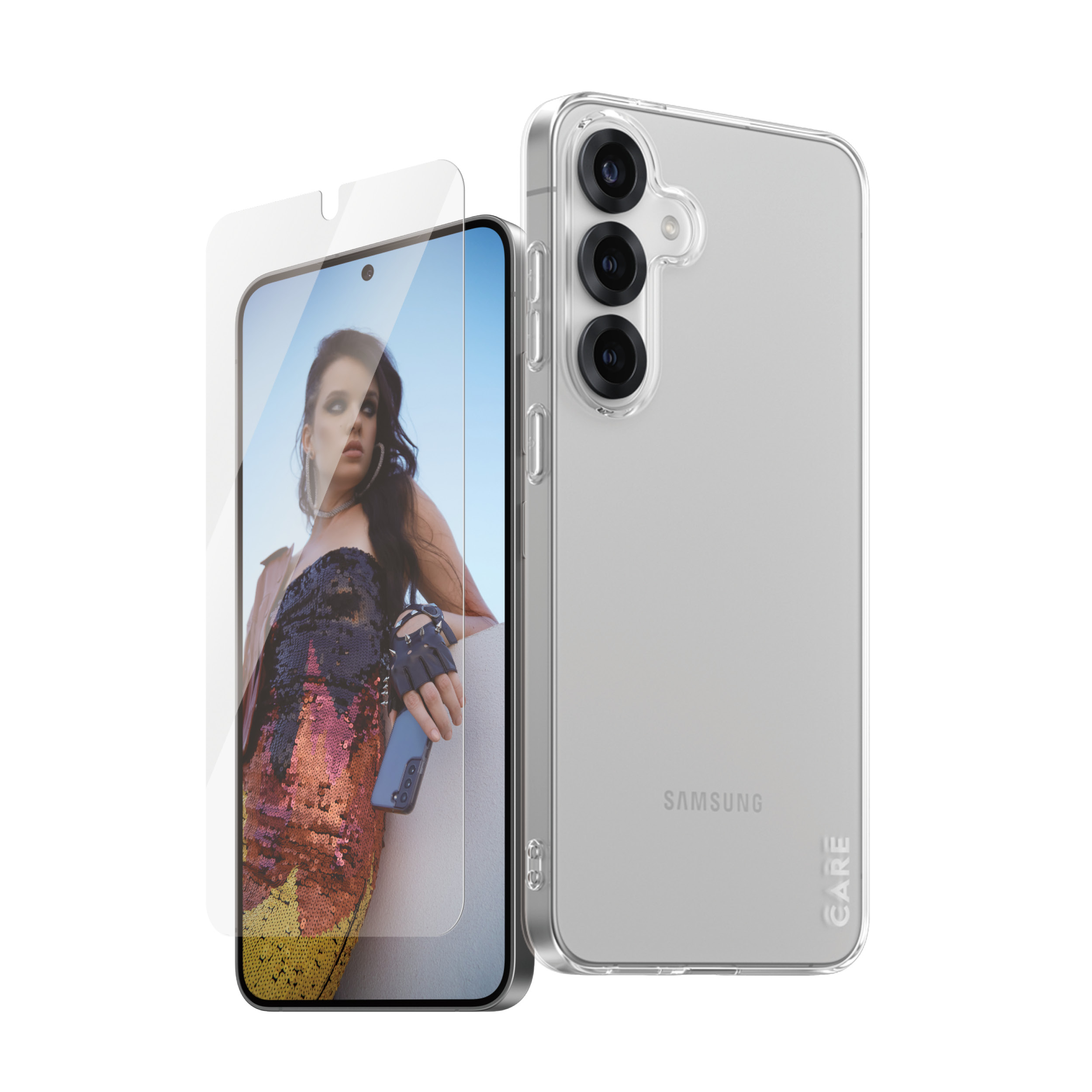 PanzerGlass CARE by ® Fashion 2-in-1 Pakke Samsung Galaxy S25+