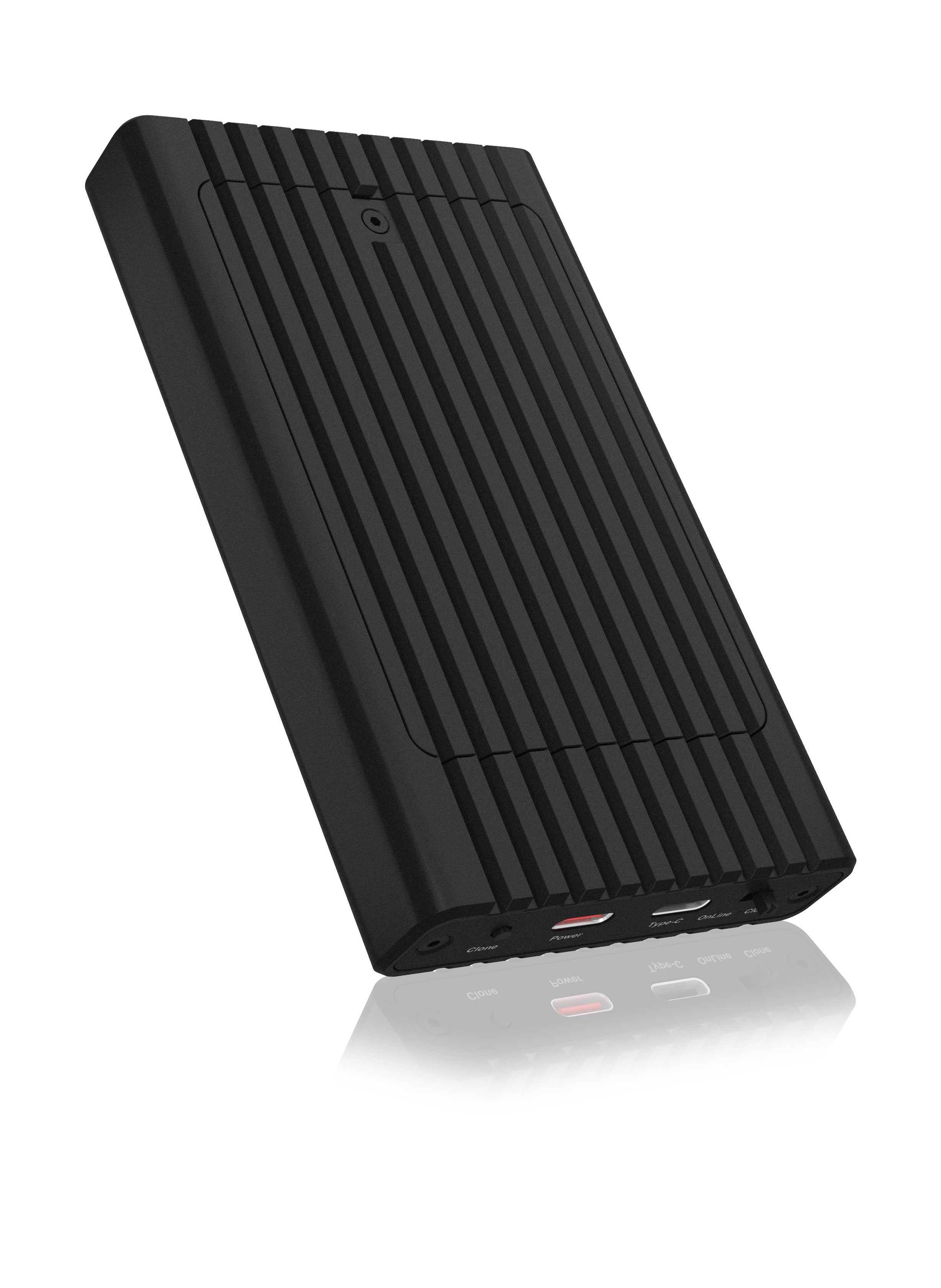 ICY BOX IB-2817MCL-C31 SSD kabinet Sort M.2 USB-drevet