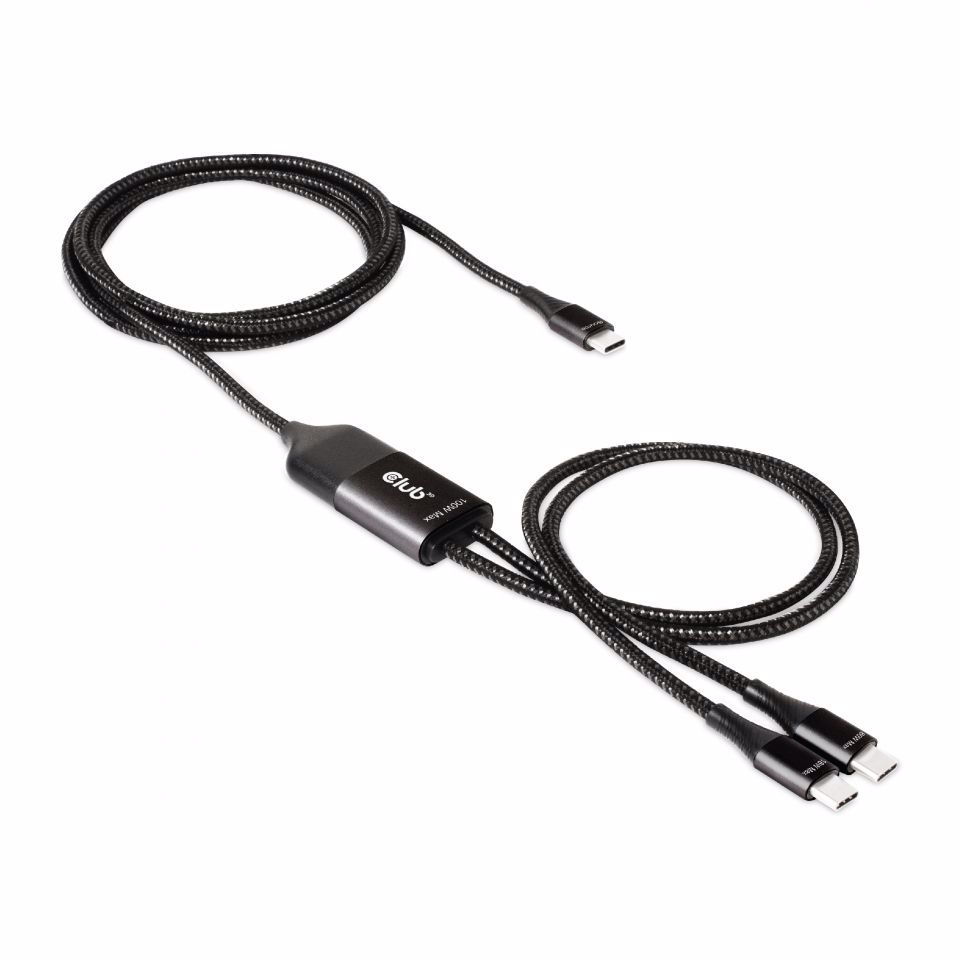 CLUB3D CAC-1527 USB-kabel 1,83 m USB C 2 x USB C Sort