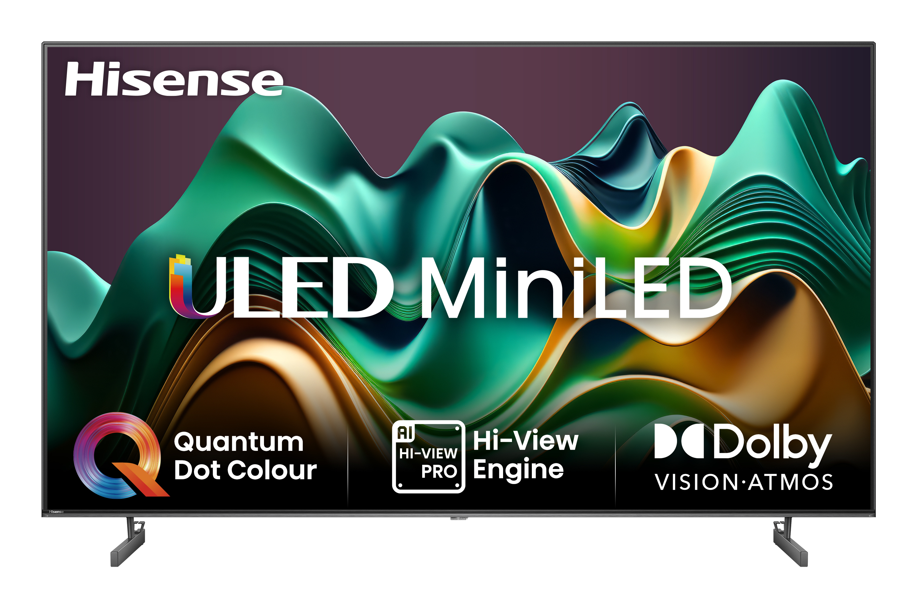 Hisense 75U6NQ TV 190,5 cm (75") 4K Ultra HD Smart TV Wi-Fi Grå 500 cd/m²