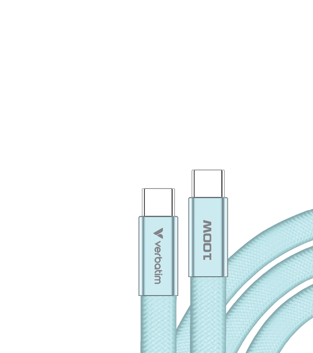 Verbatim 30276 USB-kabel USB 2.0 1,2 m USB C 0,48 Gbit/sek. 100 W Blå