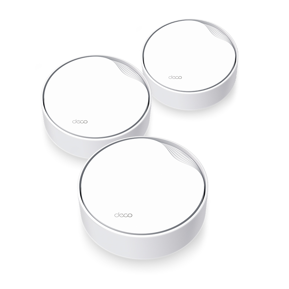 TP-Link DECO X50-PoE(3-PACK) Dual-band (2,4 GHz / 5 GHz) Wi-Fi 6 (802.11ax) Hvid Intern