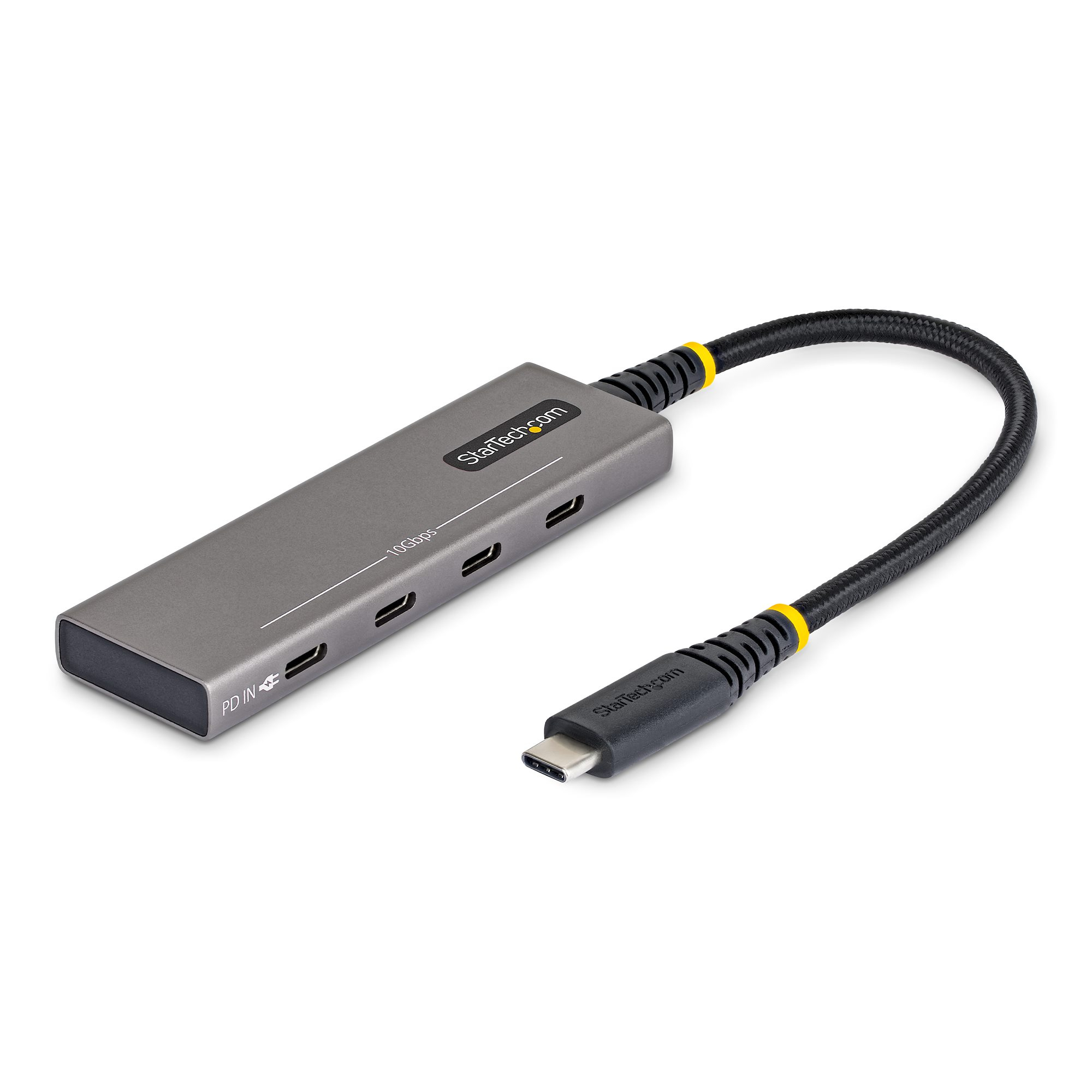 StarTech.com 309B-USBC-HUB interface hub USB 3.2 Gen 2 (3.1 Gen 2) Type-C 10000 Mbit/s Grå