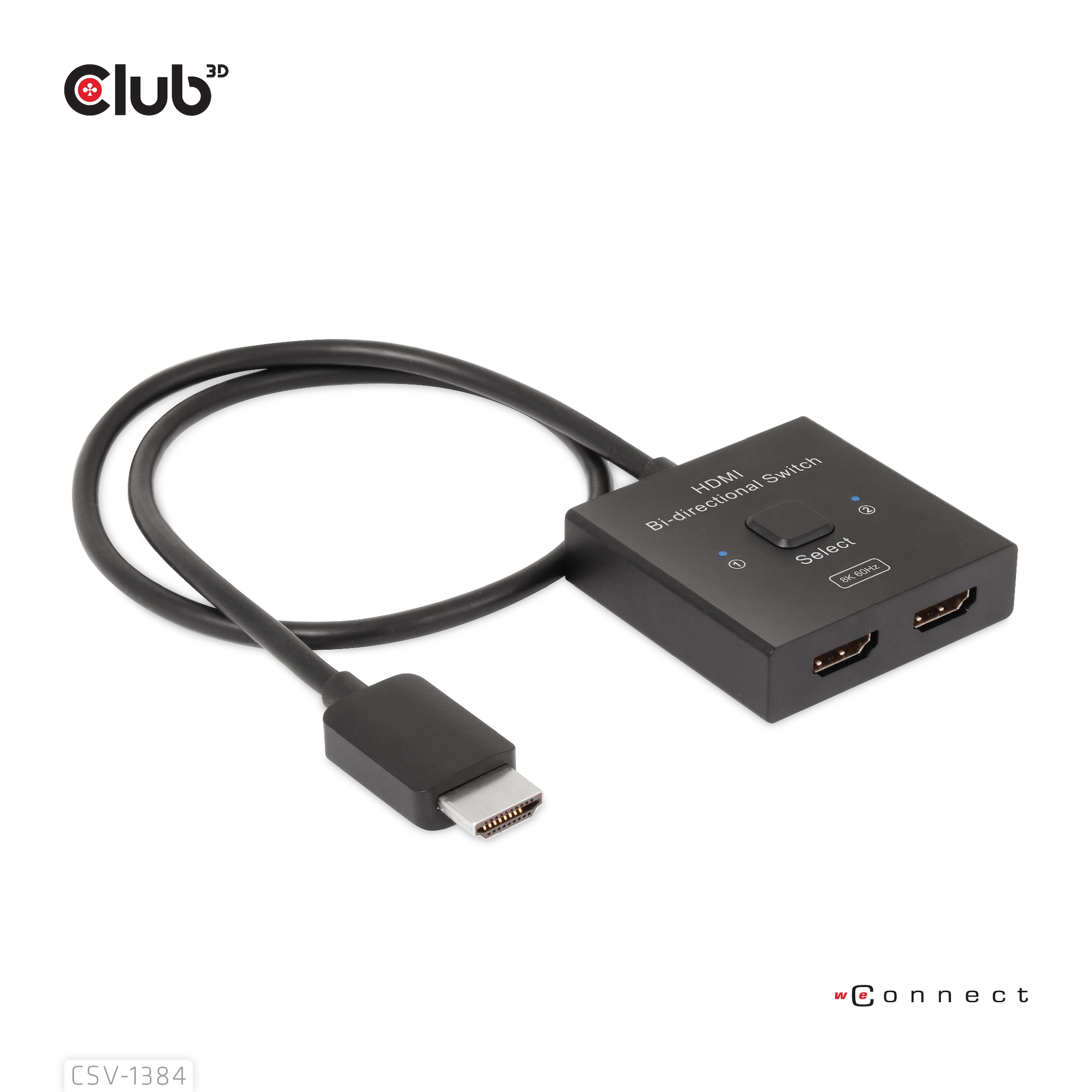 CLUB3D CSV-1384 KVM Switch Sort