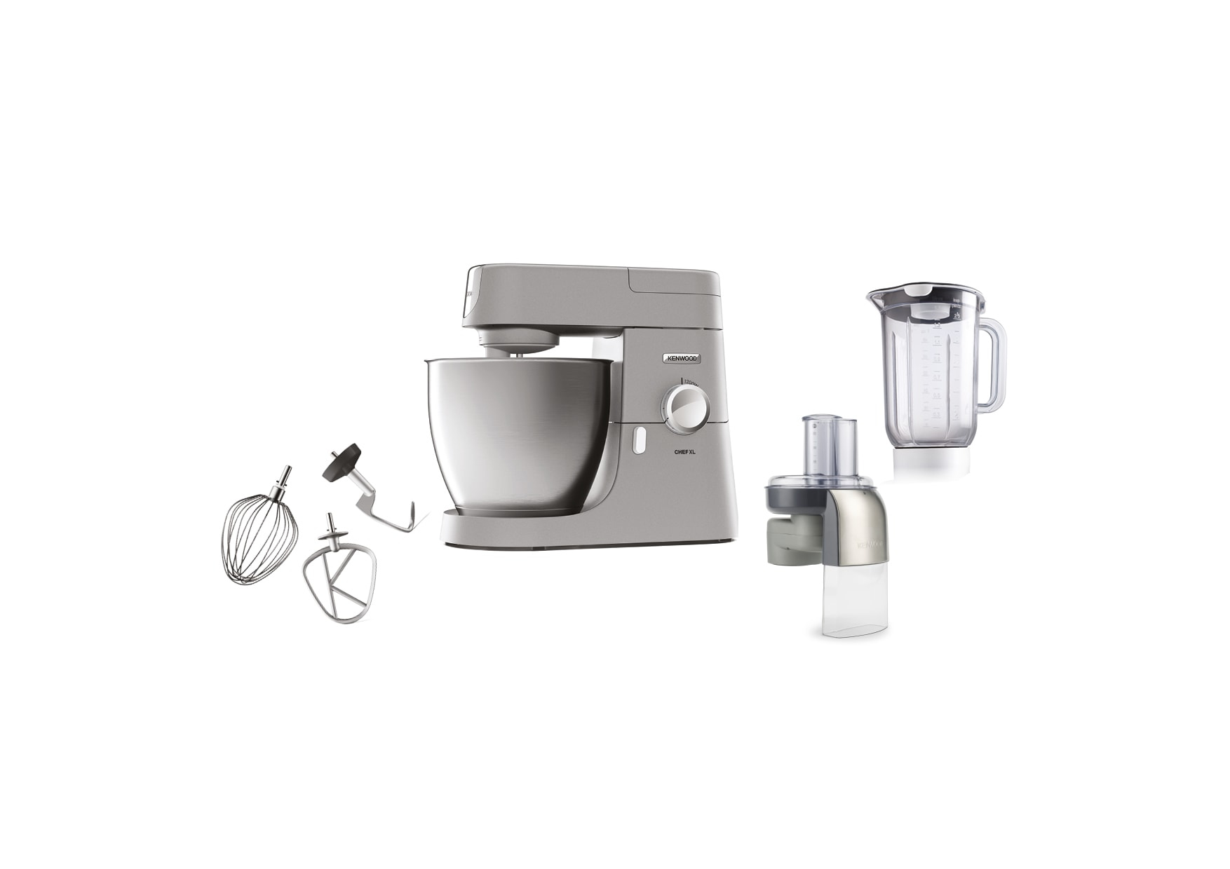 Kenwood KVL4140S foodprocessor 1200 W 6,7 L Sølv