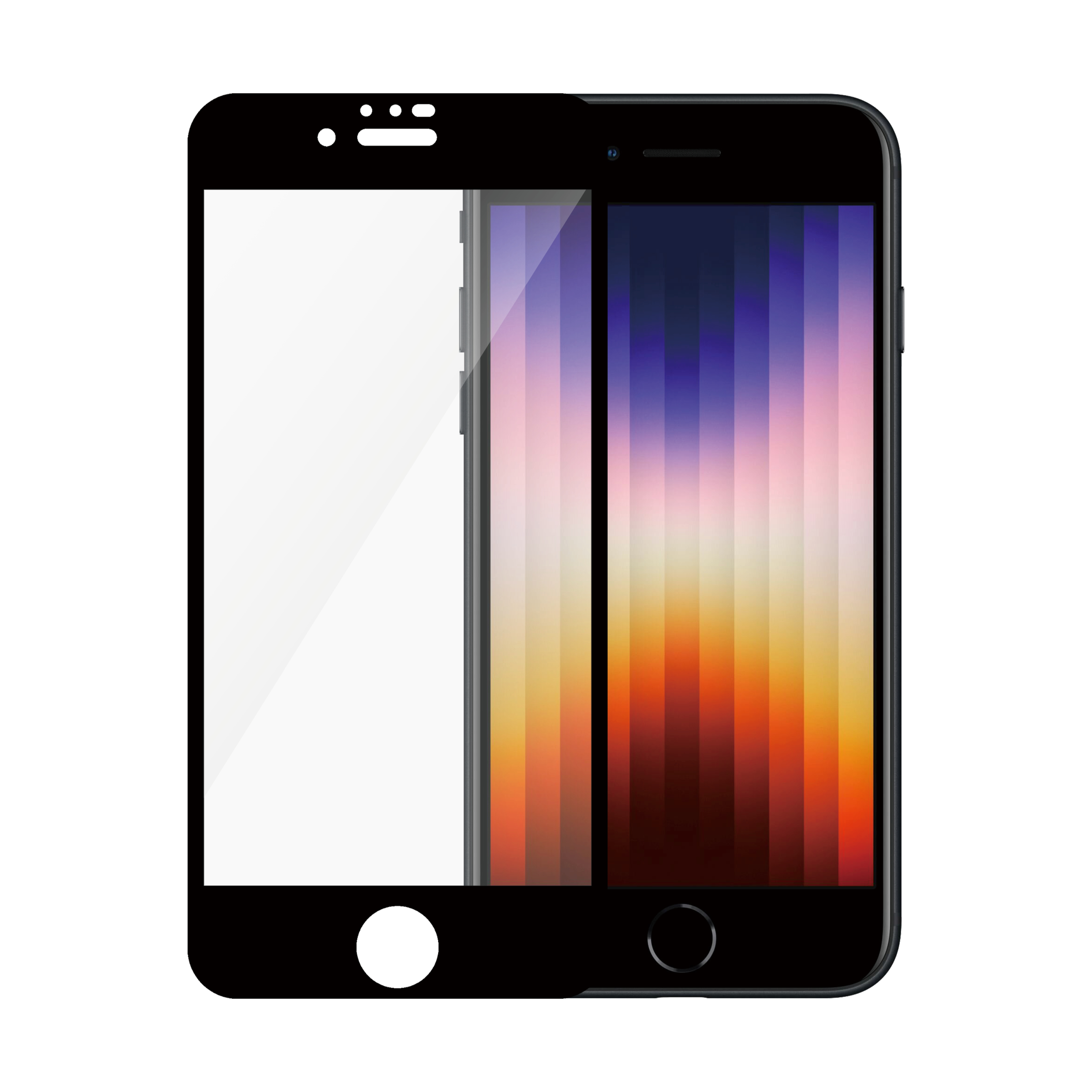 PanzerGlass SAFE. by ® Skærmbeskyttelse iPhone SE (2020, 2022) | 8 | 7 | 6s | 6 | Ultra-Wide Fit