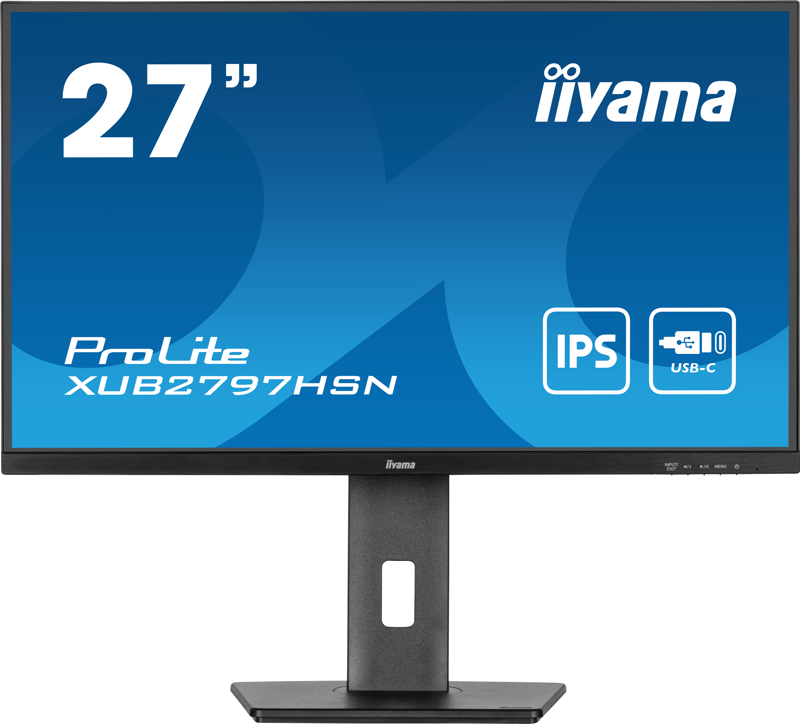 iiyama ProLite XUB2797HSN-B2 computerskærm 68,6 cm (27") 1920 x 1080 pixel Fuld HD LED Sort