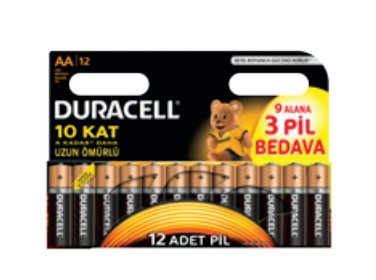 Duracell 5000394203334 husholdningsbatteri Engangsbatteri AA Alkaline