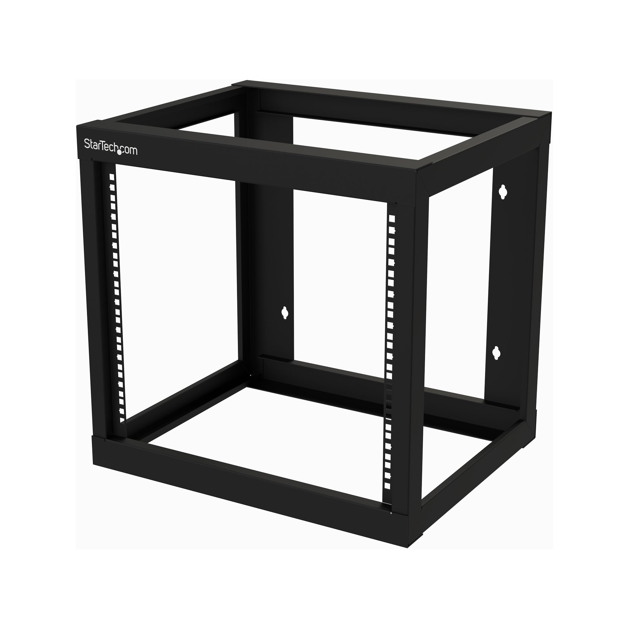 StarTech.com RK919WALLO stativ 9U Vægmonteret stativ Sort