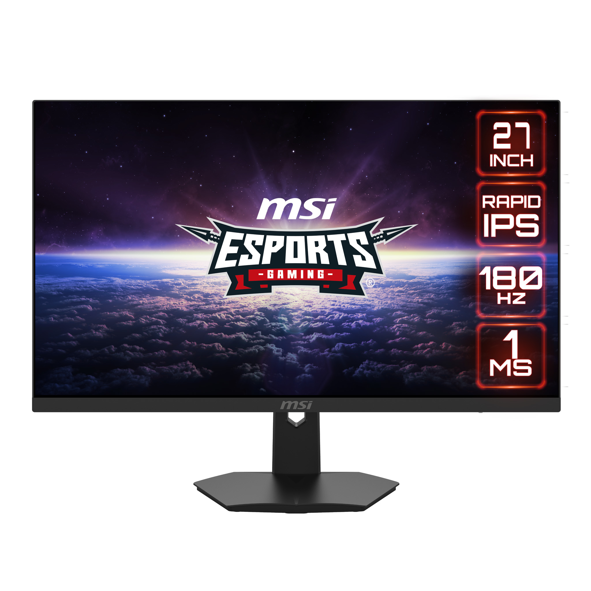 MSI G274F computerskærm 68,6 cm (27") 1920 x 1080 pixel Fuld HD LCD Sort
