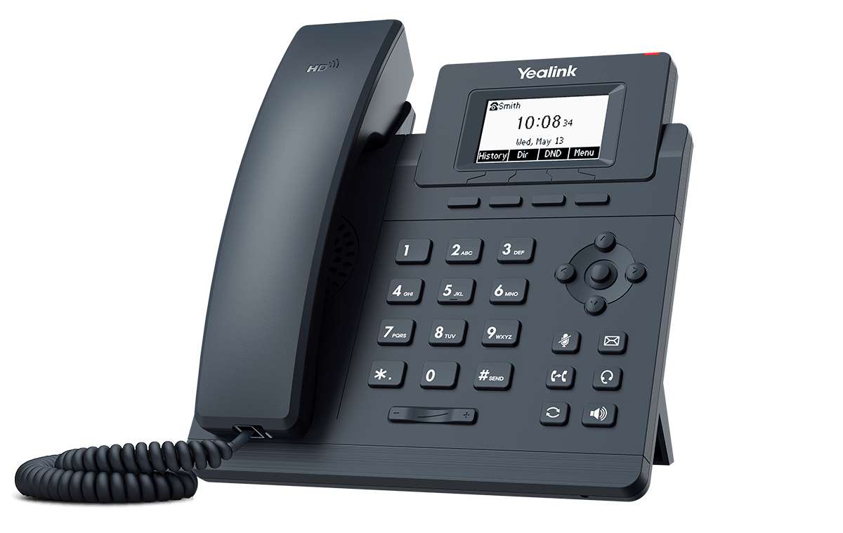 Yealink SIP-T30P IP-telefon Sort LCD