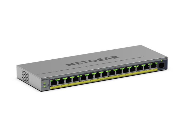 NETGEAR GS116EPP Administreret L2/L3 Gigabit Ethernet (10/100/1000) Strøm over Ethernet (PoE) Grå