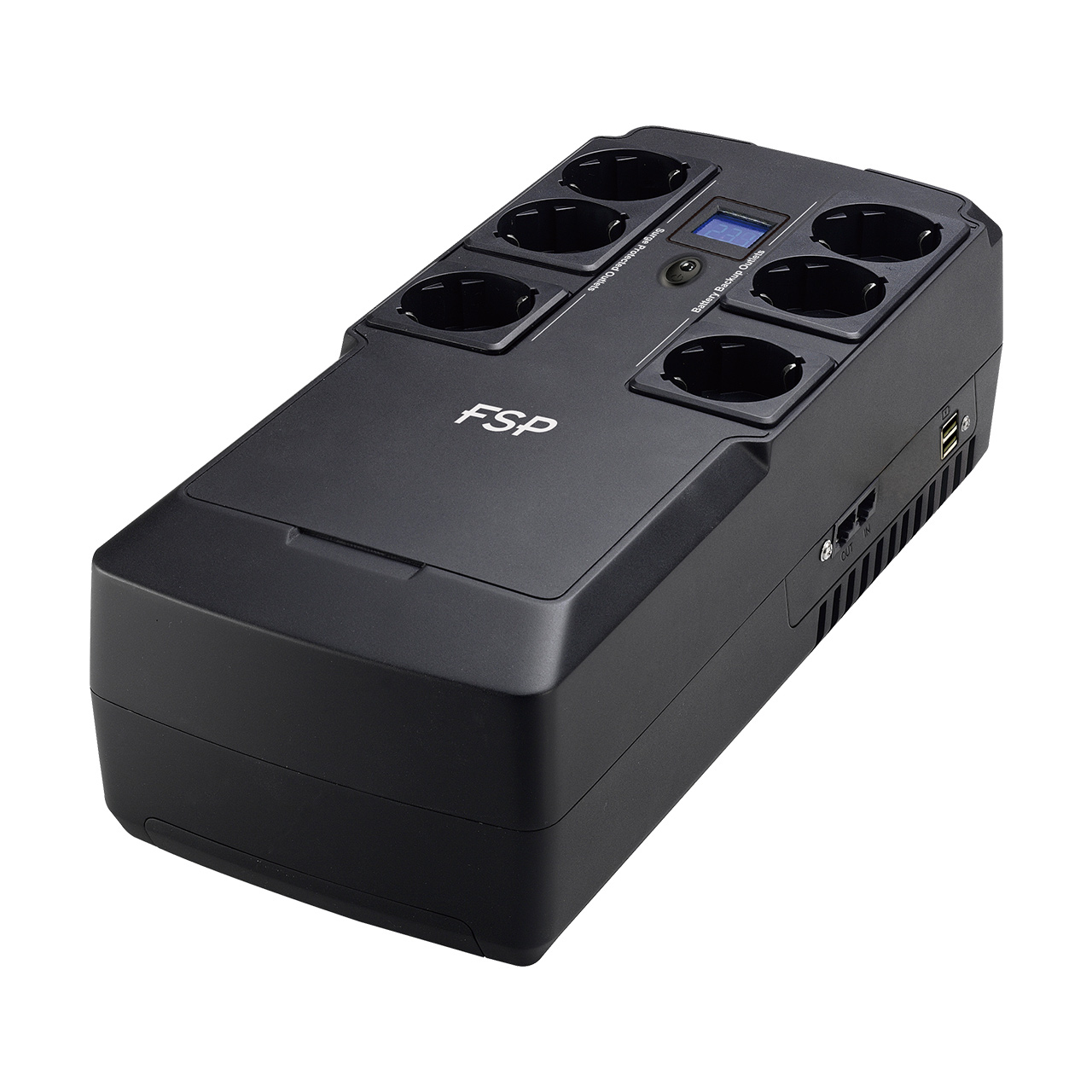 FSP NanoFit 600 UPS-enhed Standby (offline) 0,6 kVA 360 W 6 AC stikkontakt(er)