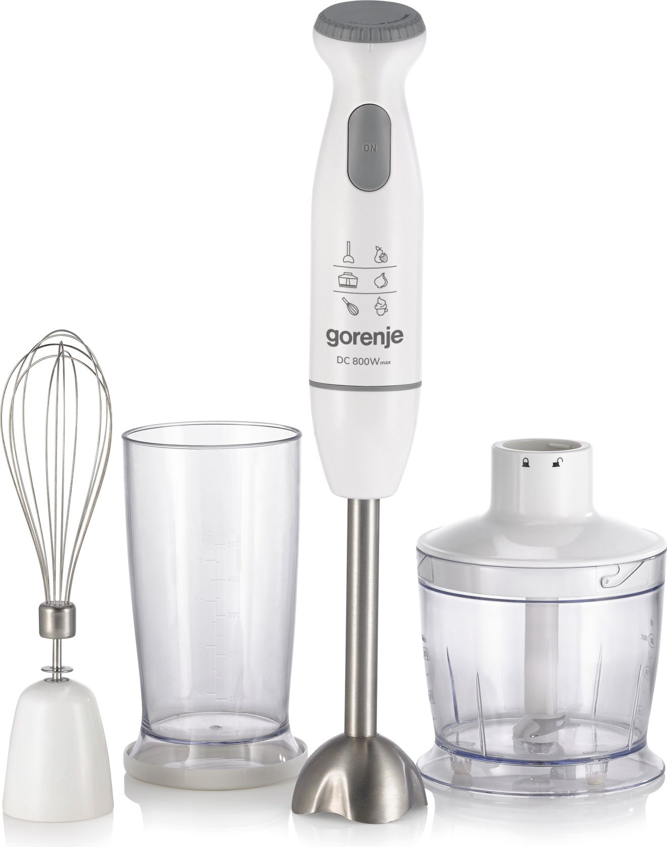 Gorenje HBC804QW 0,5 L Nedsænkning blender 800 W Hvid