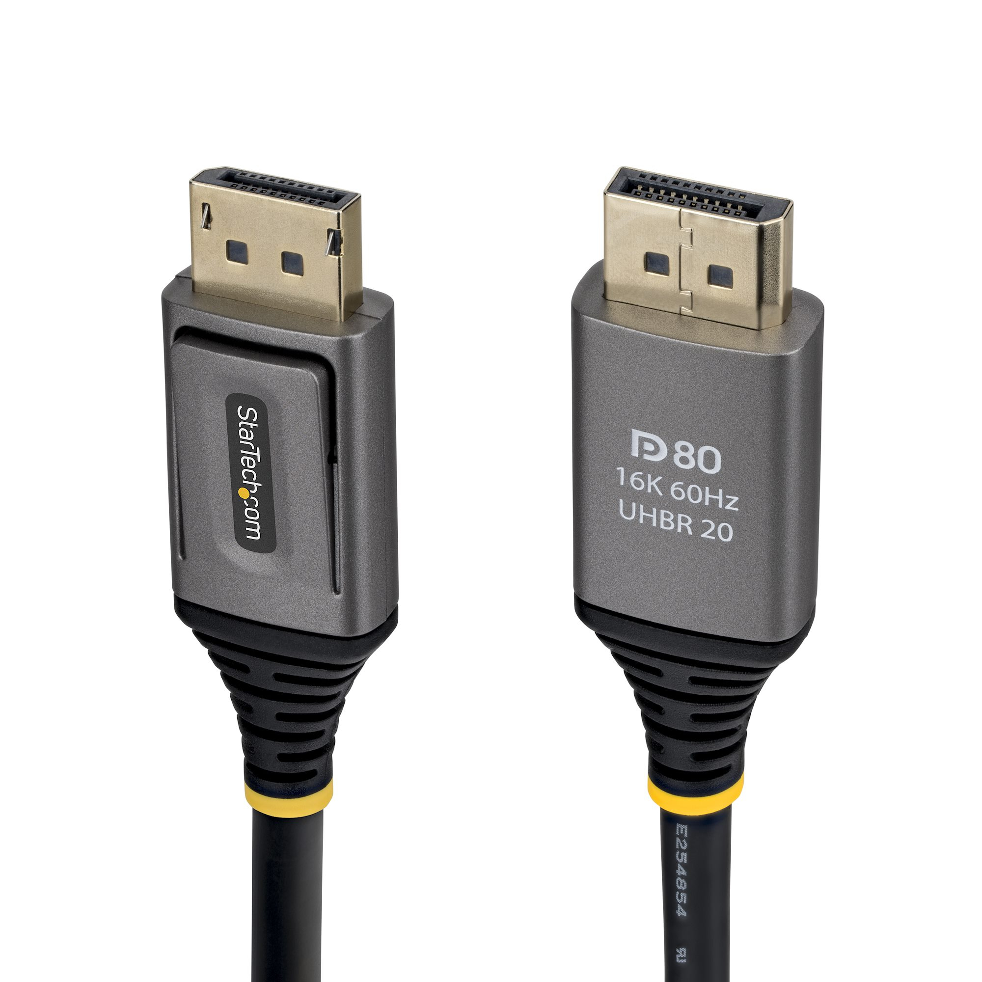 StarTech.com DP21V-2M-DP80-CABLE DisplayPort kabel Sort