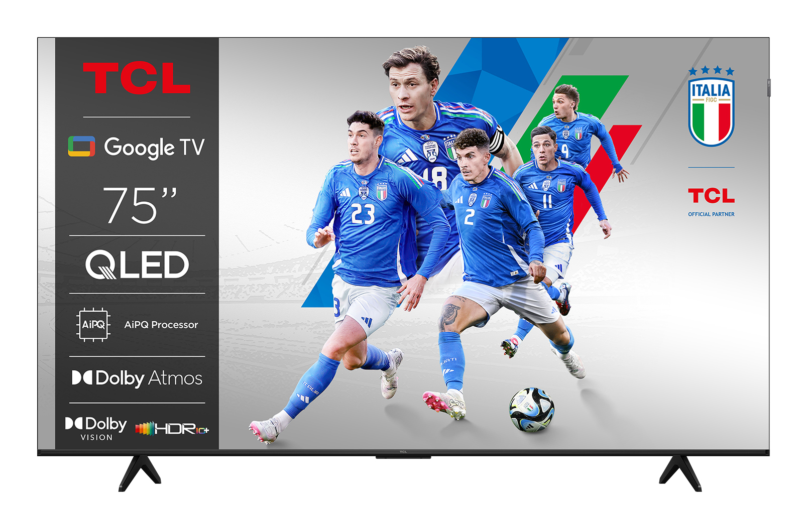 TCL P7K 75P7K TV 190,5 cm (75") 4K Ultra HD Smart TV Wi-Fi Metallic 450 cd/m²