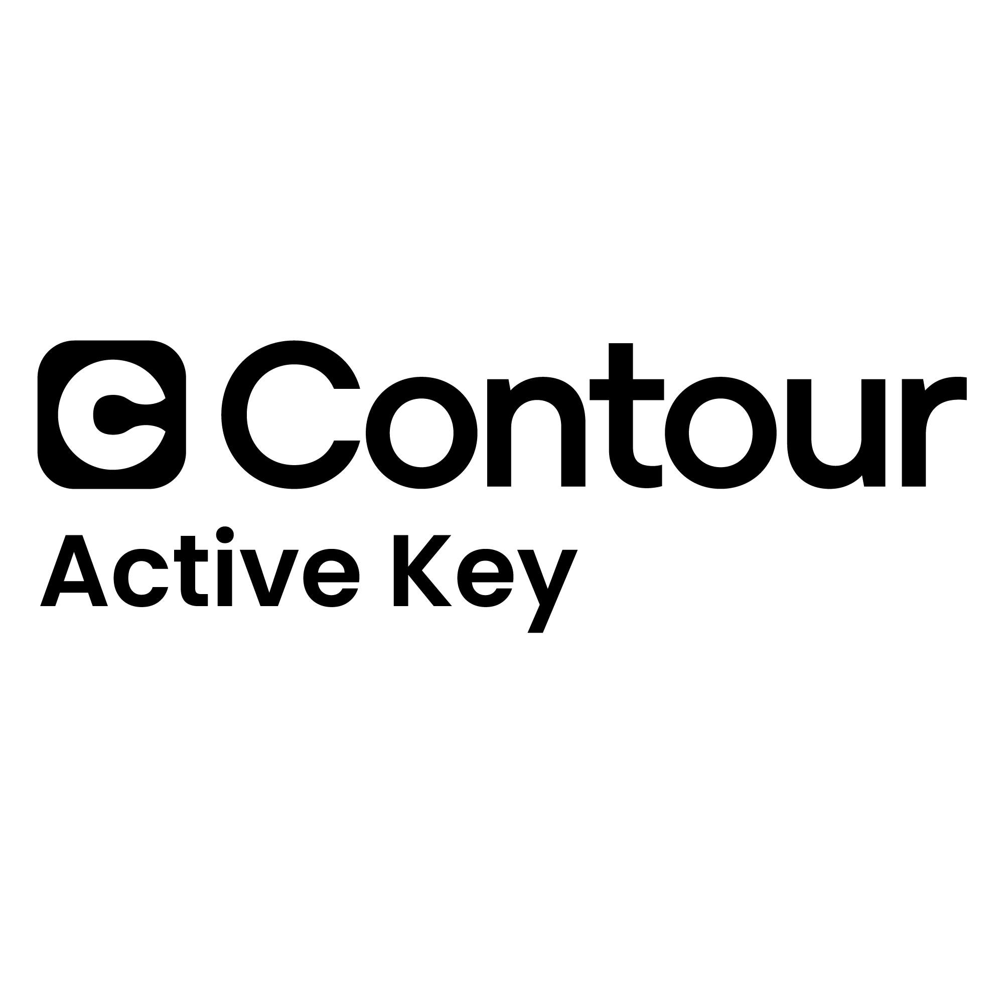 Contour Design Active Key AK-440 tastatur Kontor USB QWERTZ Tysk Hvid