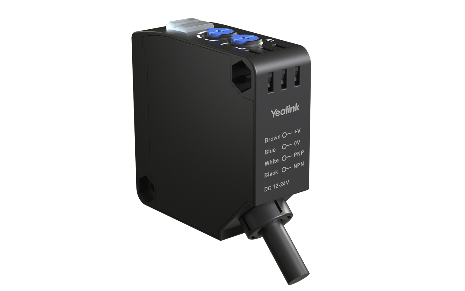 Yealink YPS20 dør/vindue sensor Ledningsført Sort