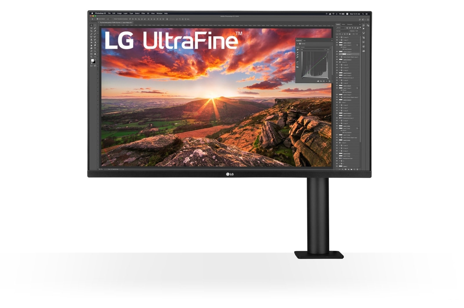 LG 32UN880K computerskærm 81,3 cm (32") 3840 x 2160 pixel 4K Ultra HD Sort