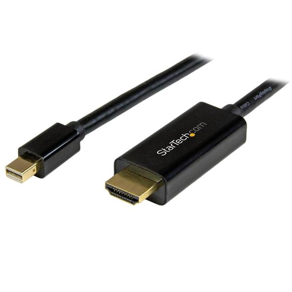 StarTech.com MDP2HDMM5MB videokabel adapter 5 m Mini DisplayPort HDMI Sort