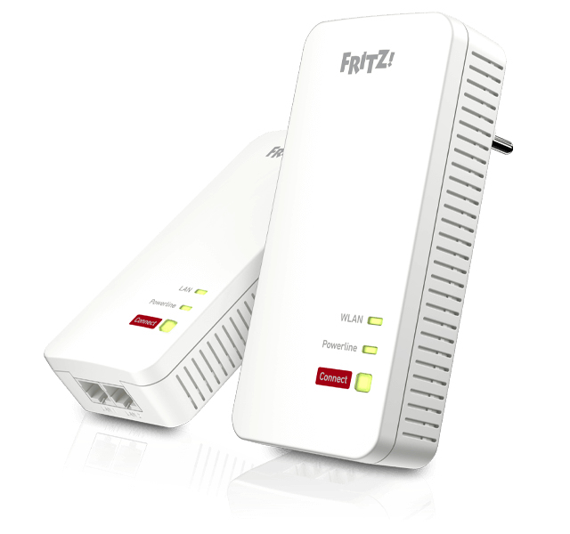 FRITZ!Powerline 1240 AX WLAN Set 1200 Mbit/s Ethernet LAN Wi-Fi Hvid 2 stk