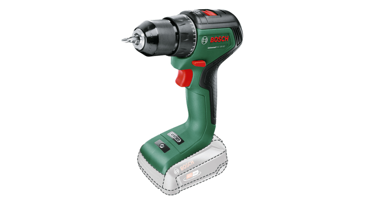 Bosch Universal Drill 18V-60 1900 rpm Nøglefri 1,3 kg Sort, Grøn