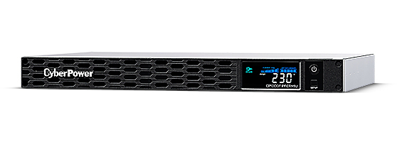 CyberPower CP1000EIPFCRM1U UPS-enhed Interaktivt indgangsstik 1000 kVA 600 W 6 AC stikkontakt(er)