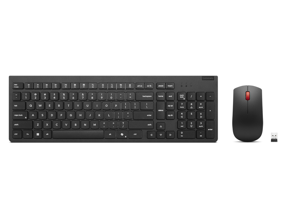 Lenovo 4X31R64467 tastatur Mus inkluderet Universel RF trådløst Tysk Sort