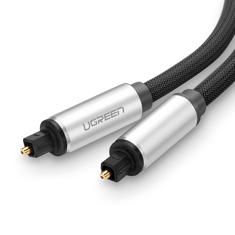 Ugreen 10539 lydkabel Toslink Sort