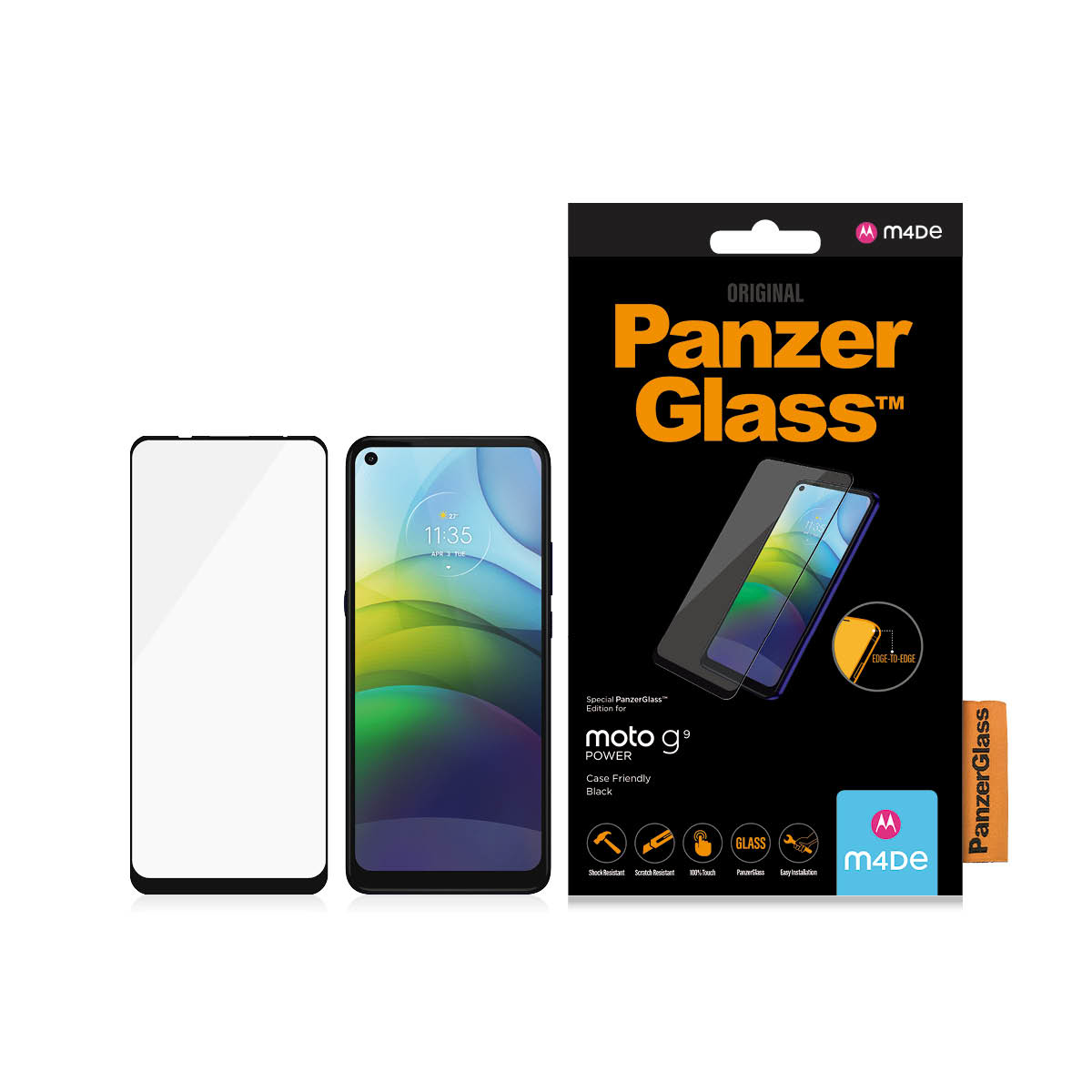 PanzerGlass ® Skærmbeskyttelse Motorola Moto G9 Power