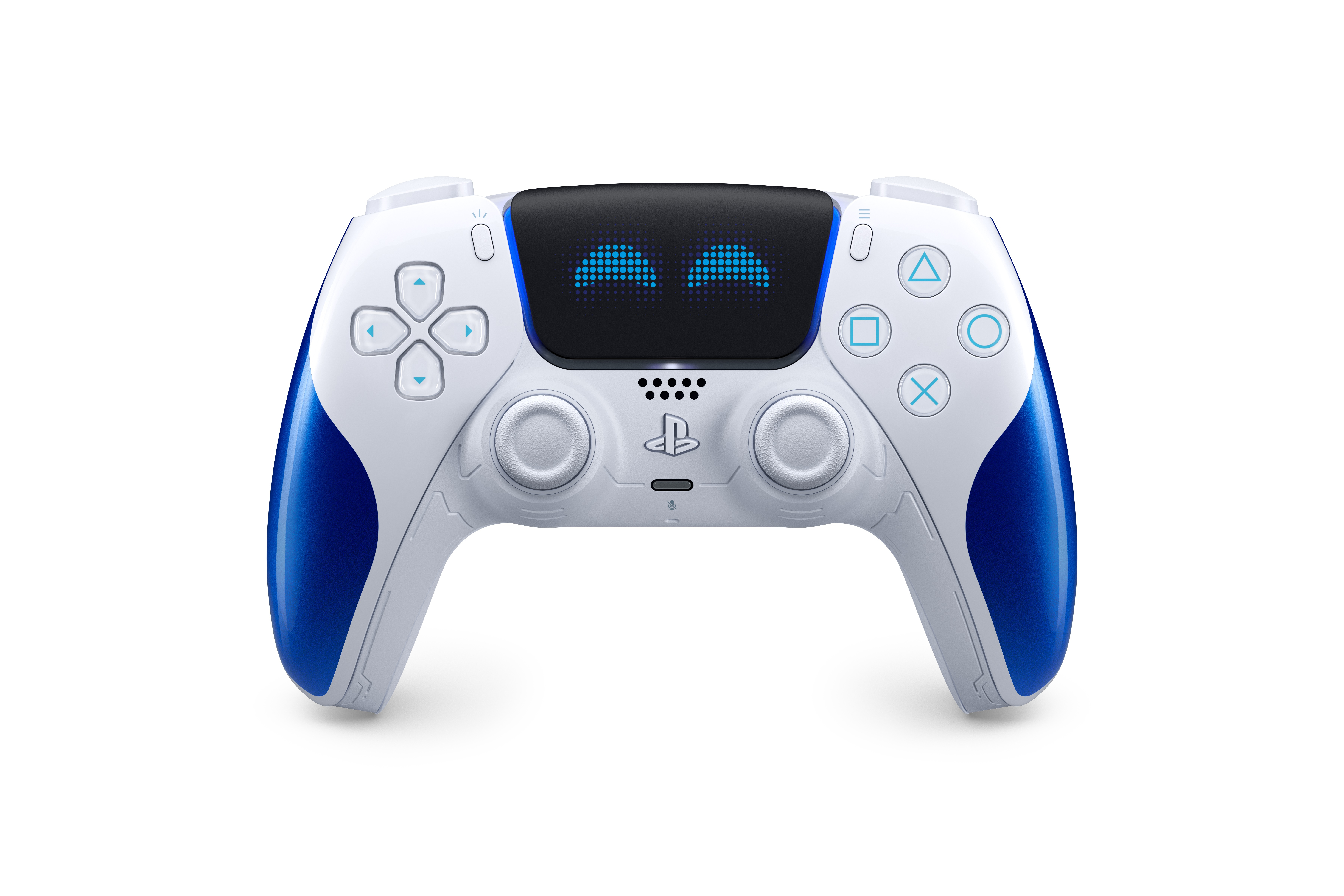 Sony DualSense Wireless Controller – ASTRO BOT Joyful Limited Edition Blå, Hvid Bluetooth/USB Gamepad Analog/digital Android, MAC, PC, PlayStation 5, iOS