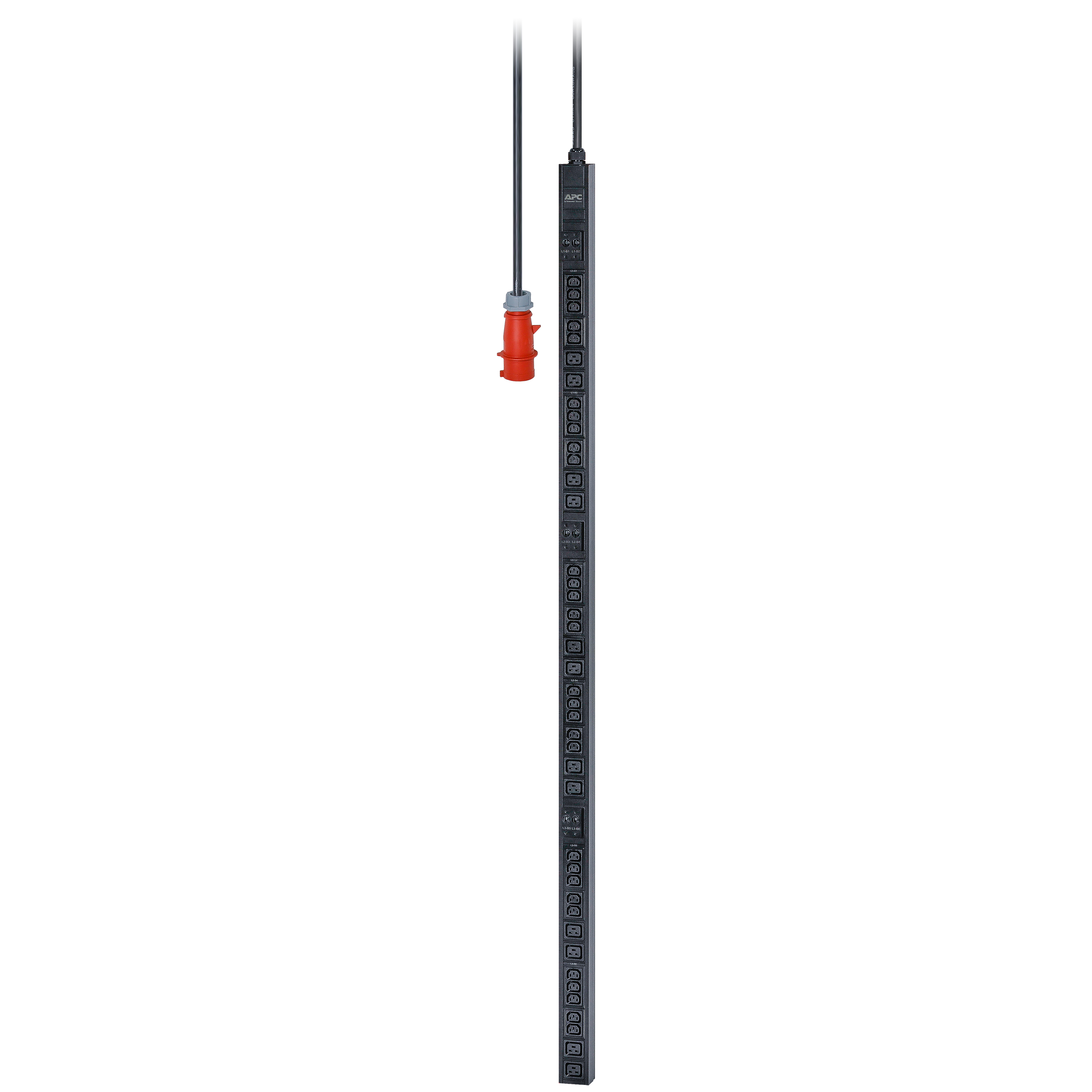 APC EPDU1232B strømforsyningsenhed (PDU) 42 AC stikkontakt(er) 0U Sort