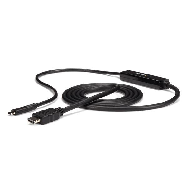 StarTech.com CDP2HDMM1MB videokabel adapter 1 m USB Type-C HDMI Sort