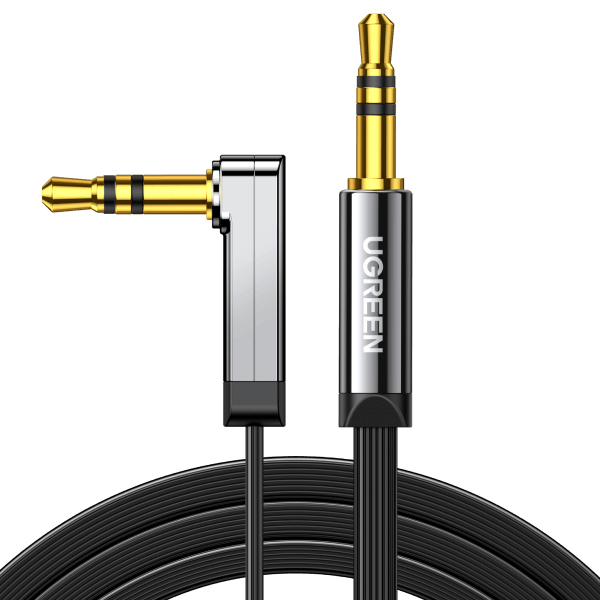 Ugreen 10599 lydkabel 2 m 3.5mm Sort