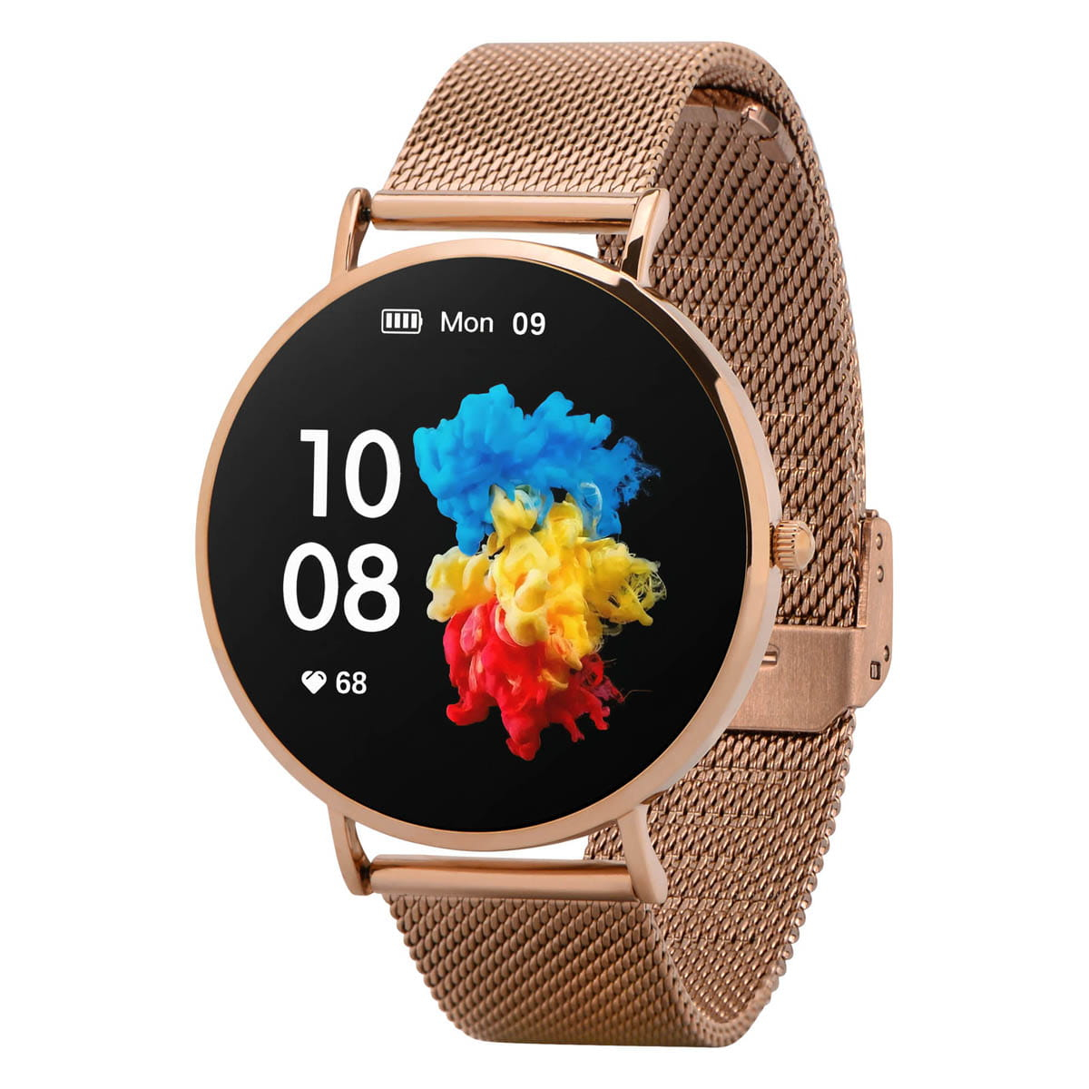 Garett Electronics Verona 3,3 cm (1.3") AMOLED Digital 360 x 360 pixel Berøringsskærm Guld