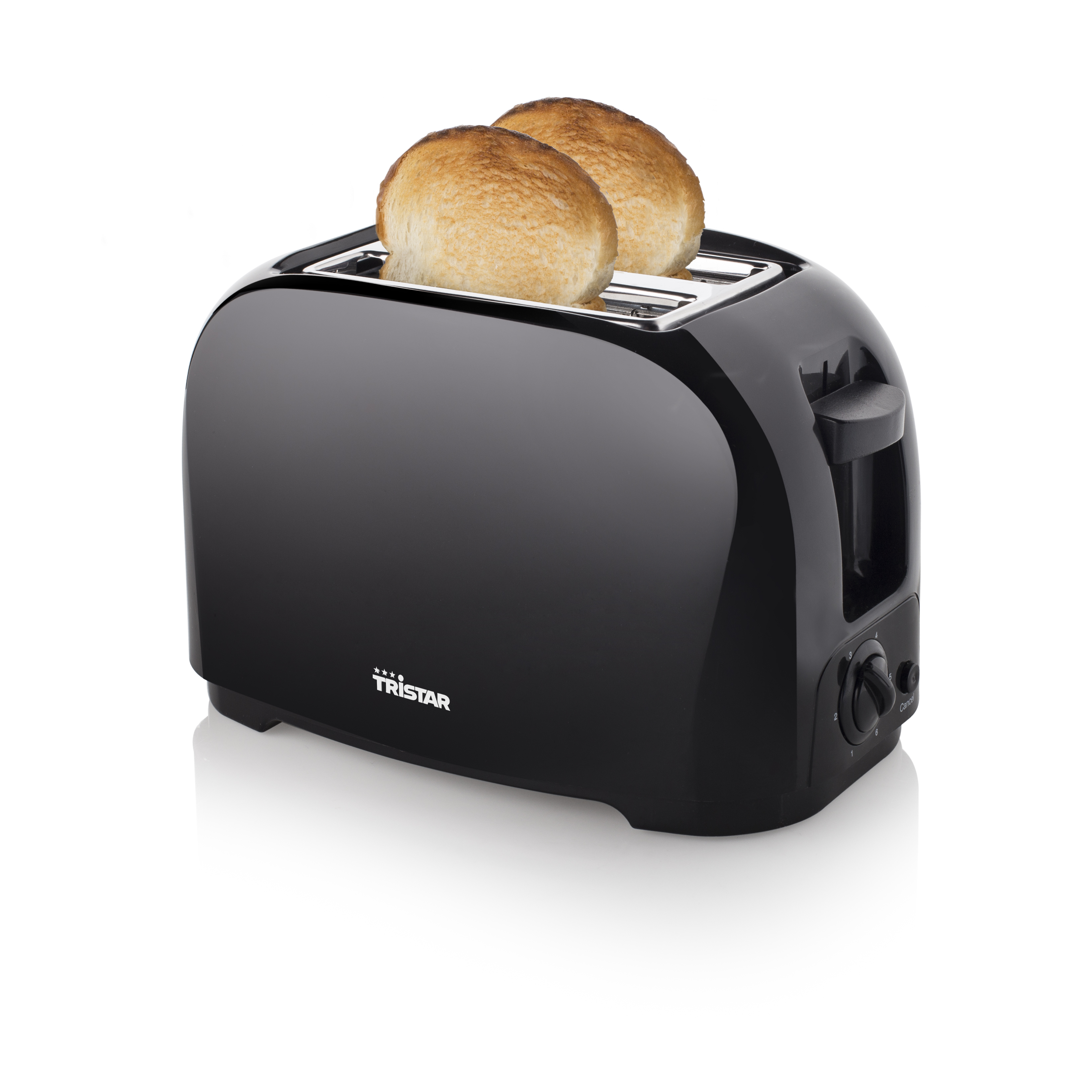 Tristar BR-1025 brødrister 6 2 skive(r) 800 W Sort