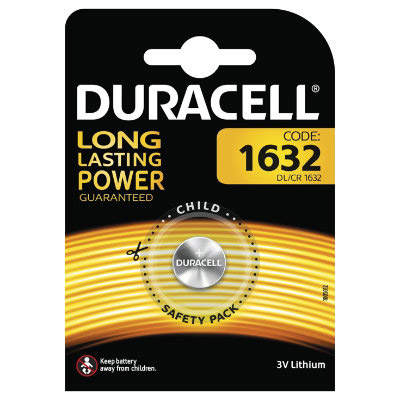 Duracell 1632 Engangsbatteri CR1632 Lithium