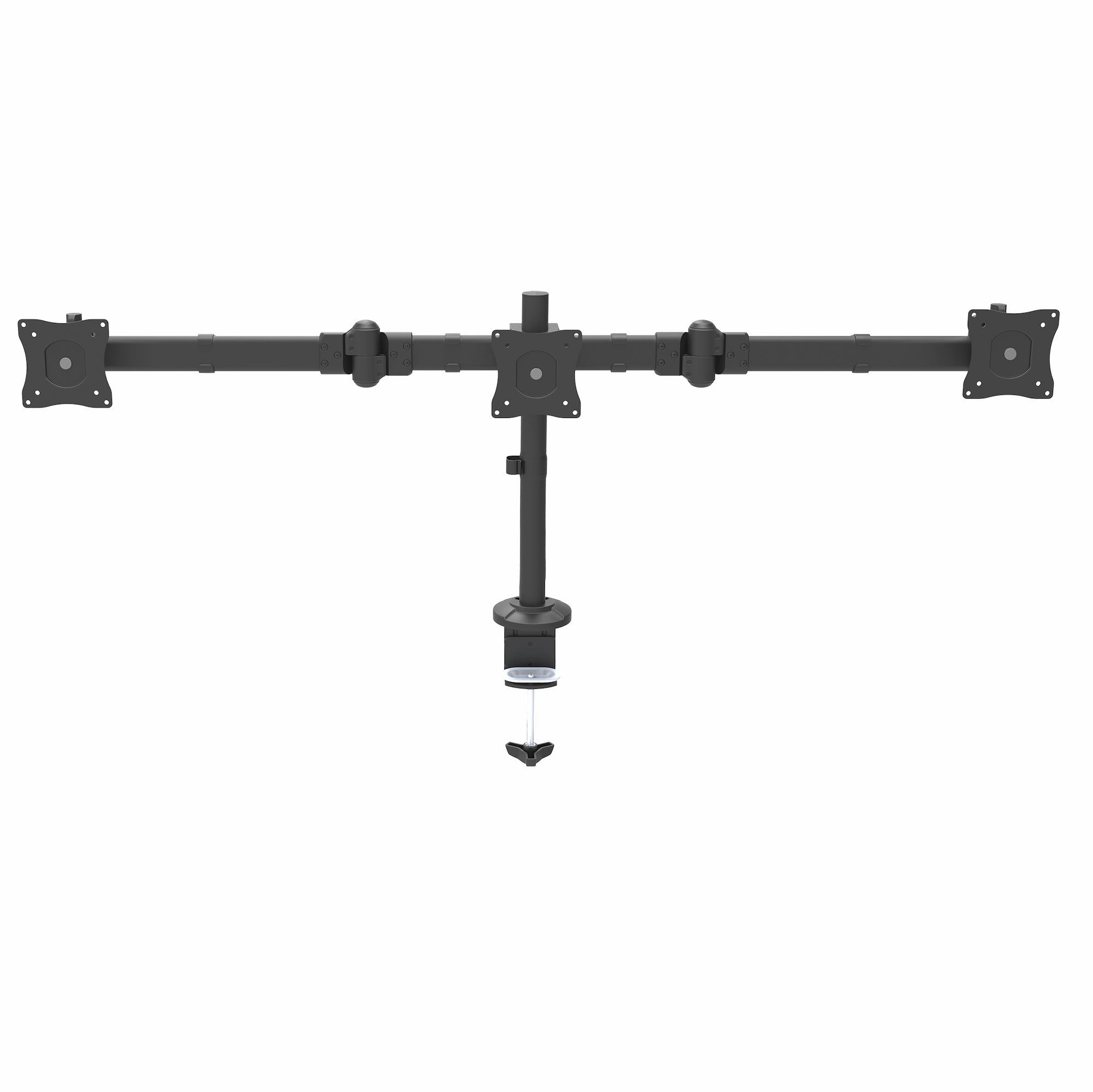 StarTech.com ARMTRIO skærmbeslag og -stativer 61 cm (24") Skrivebord Sort