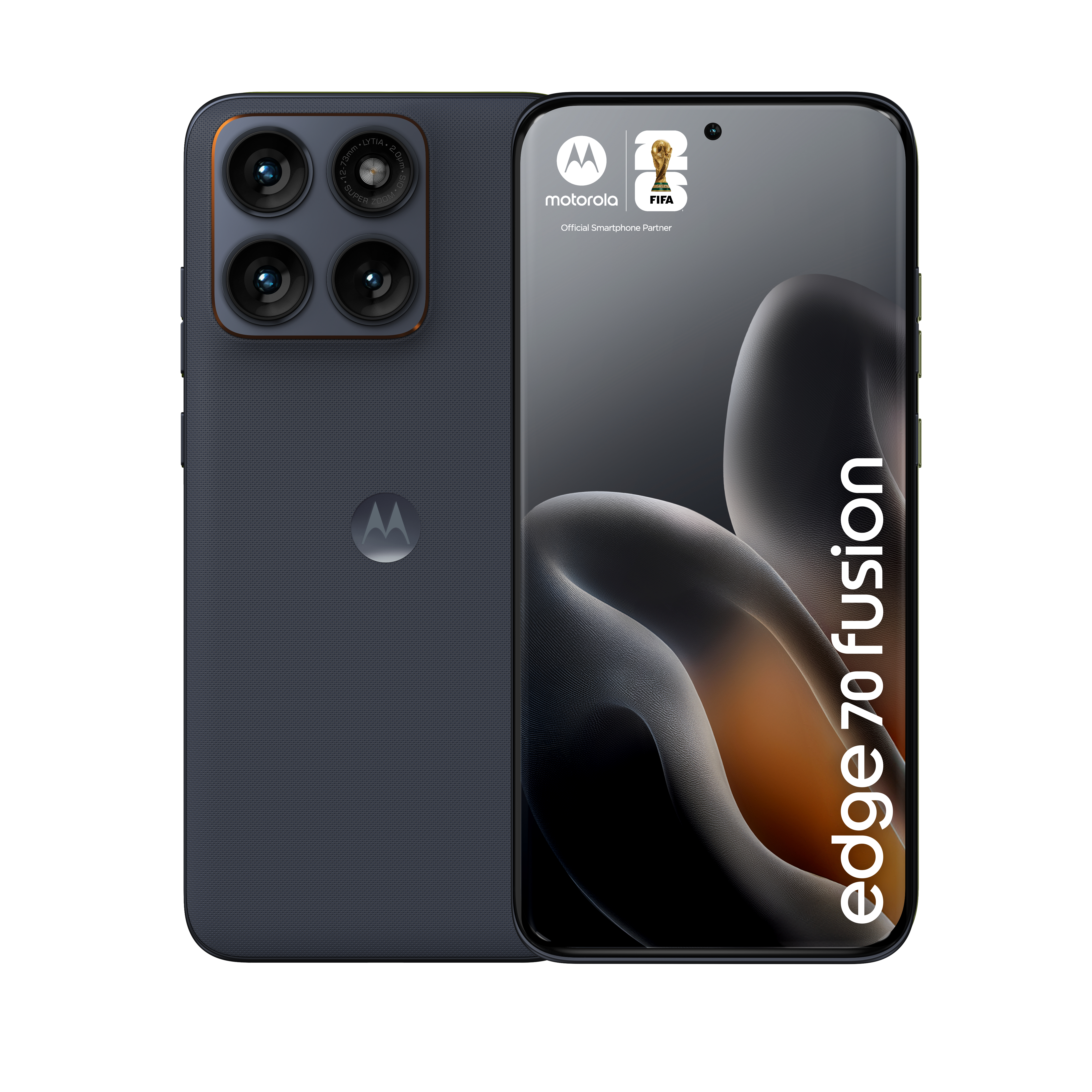 Motorola edge 70 fusion 17,2 cm (6.78") Dual SIM Android 16.0 5G USB Type-C 8 GB 256 GB 5200 mAh Sort