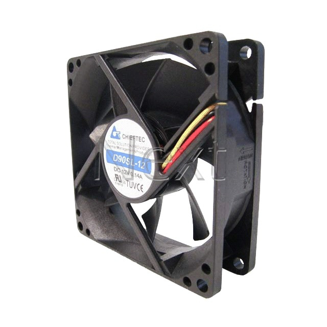 Chieftec AF-0925PWM Computerkølesystem Computerkabinet Ventilator Sort