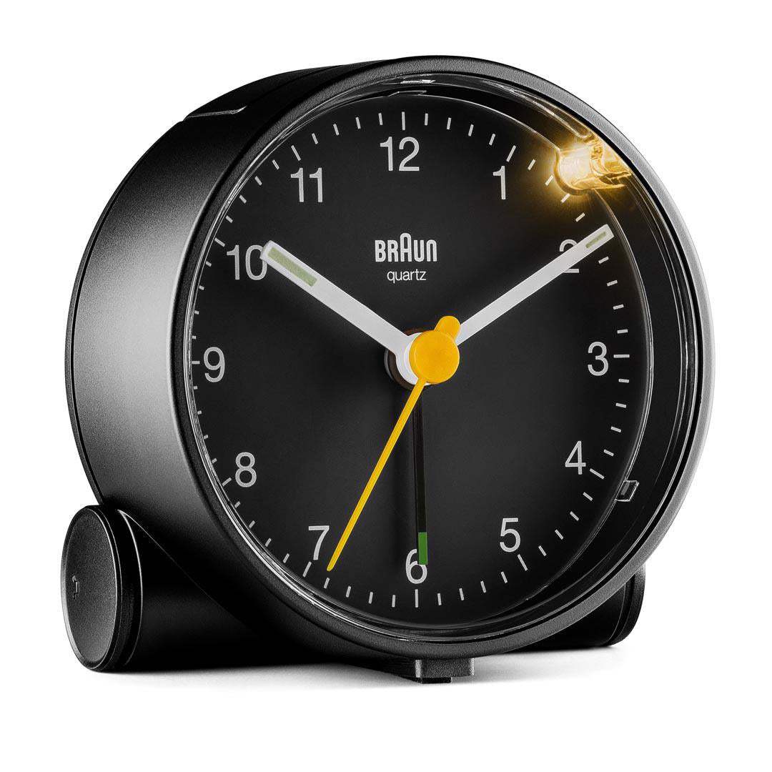 Braun BC01B Quartz alarmur Sort