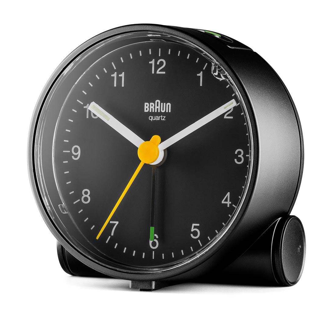Braun BC01B Quartz alarmur Sort