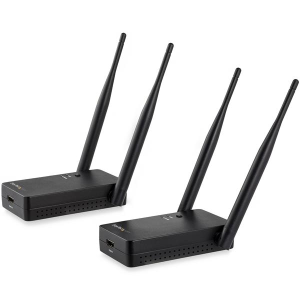 StarTech.com ST121WHDLR AV forlænger AV sender & modtager Sort