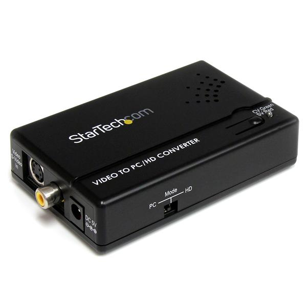 StarTech.com VID2VGATV2 video omformer Aktiv videoomformer 1600 x 1200 pixel