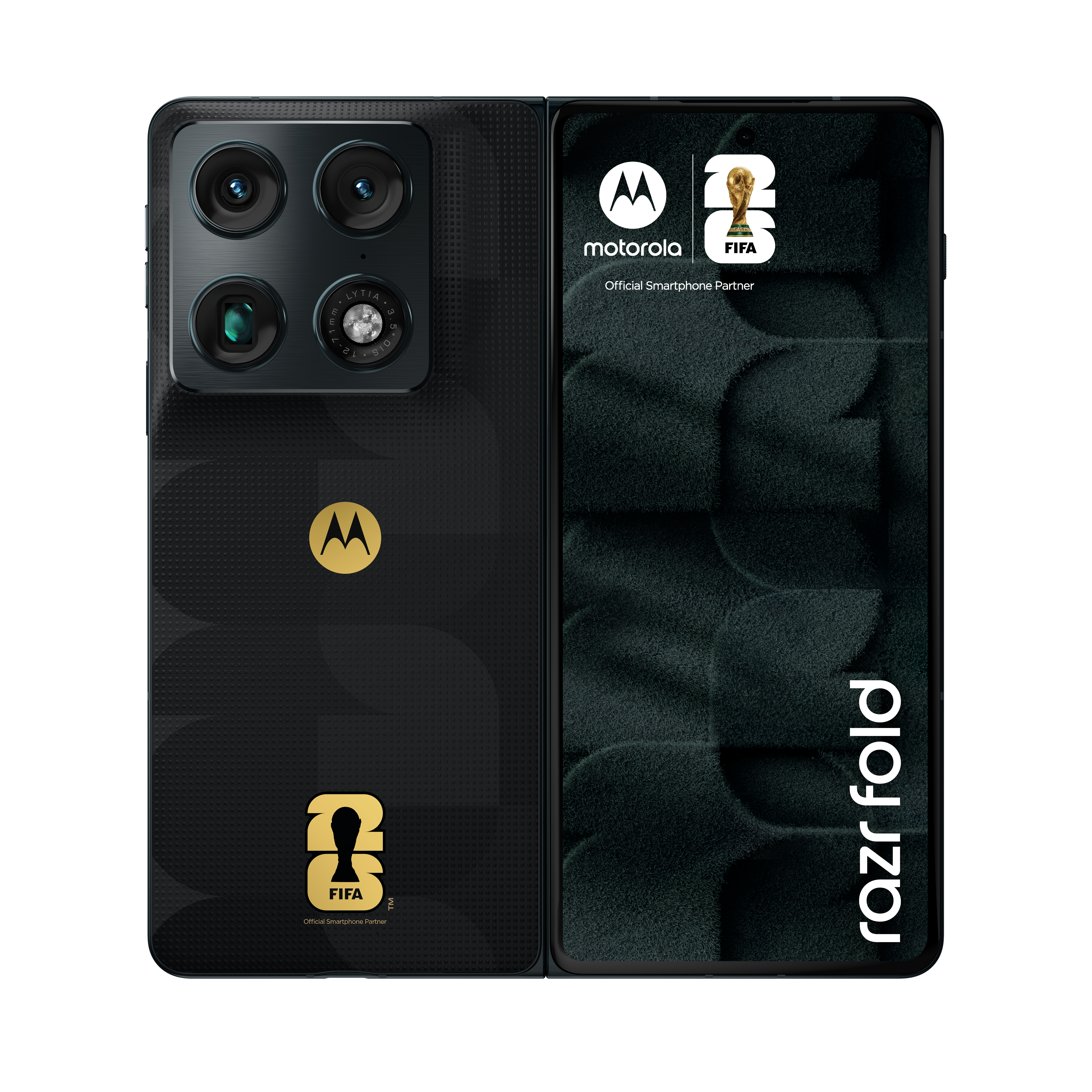 Motorola razr fold 20,6 cm (8.09") Dual SIM Android 16.0 5G USB Type-C 16 GB 512 GB 6000 mAh Sort