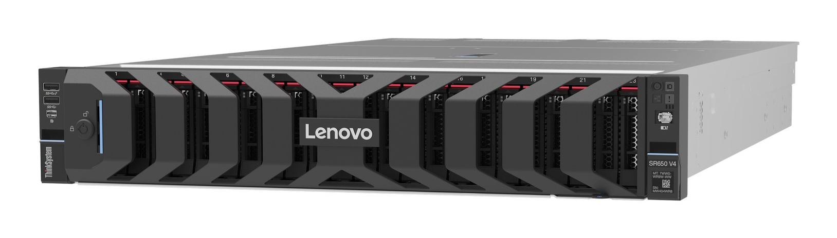 Lenovo ThinkSystem 7DGD1008EA server 1,92 TB Stativ (2U) Intel Xeon 6 6515P 2,3 GHz 32 GB DDR5-SDRAM 800 W