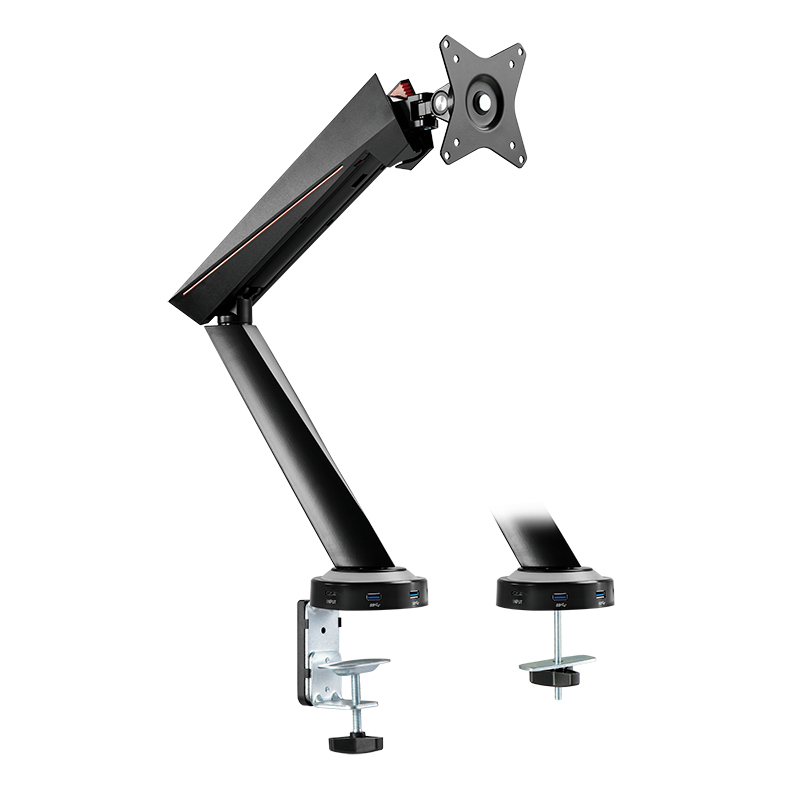 LogiLink BP0091 skærmbeslag og -stativer 81,3 cm (32") Skrivebord Sort, Rød