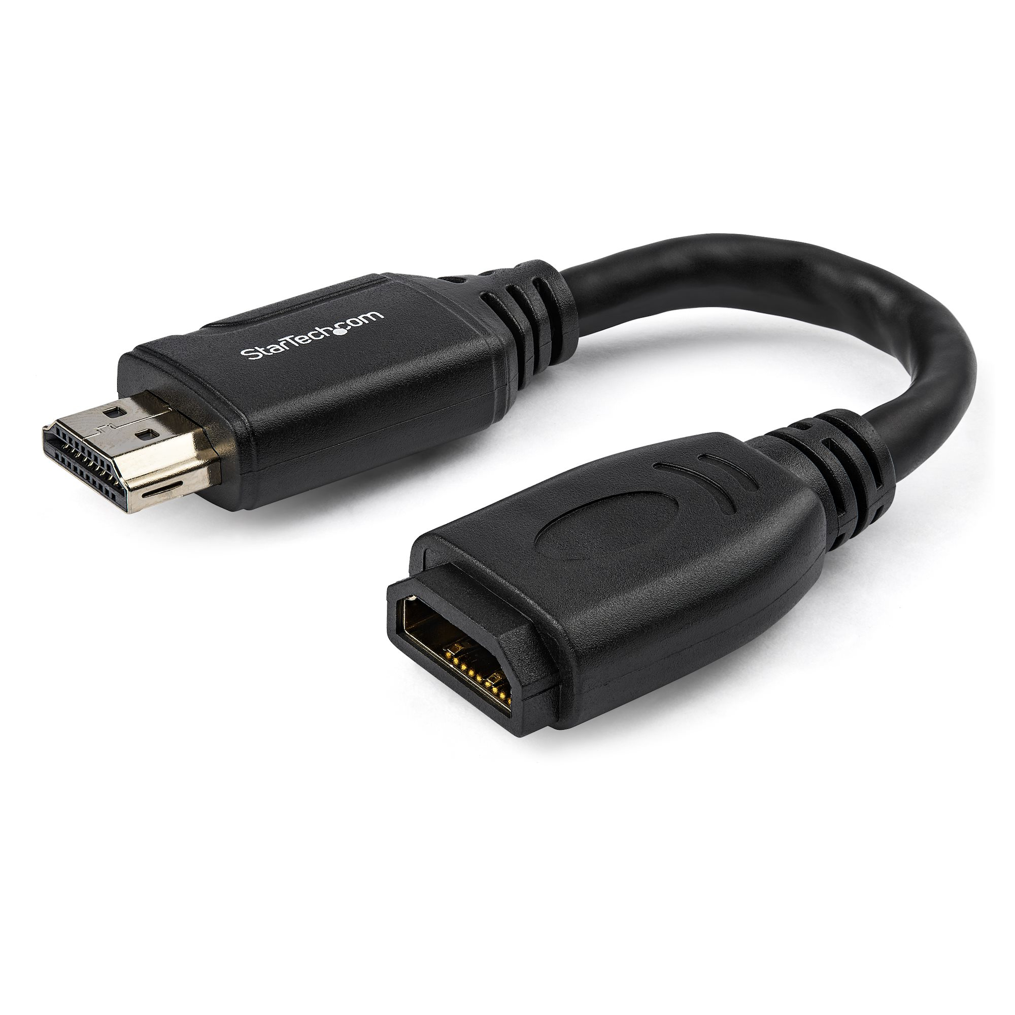 StarTech.com HD2MF6INL HDMI-kabel 0,152 m HDMI Type A (Standard) Sort