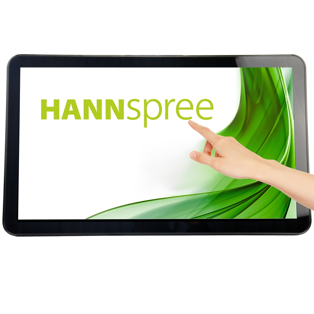 Hannspree HO 325 PTB computerskærm 80 cm (31.5") 1920 x 1080 pixel Fuld HD LED Berøringsskærm Sort