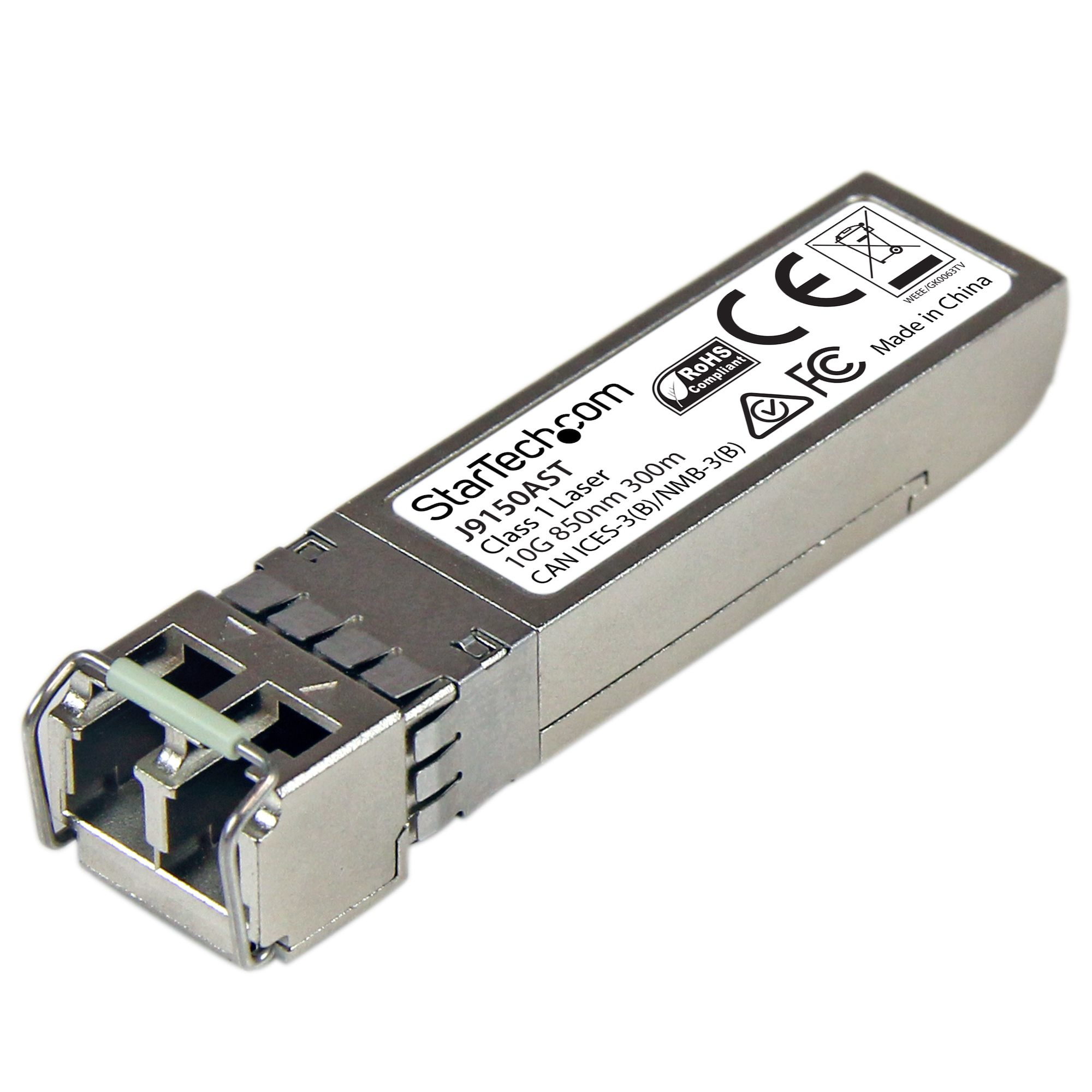 StarTech.com J9150AST modul til netværksmodtager Fiberoptisk 11100 Mbit/s SFP+ 850 nm